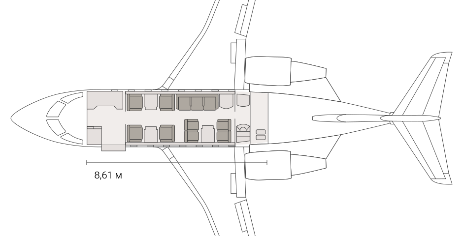 аренда частного самолета Bombardier Challenger 605